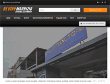 Tablet Screenshot of mauriziodevivo.it